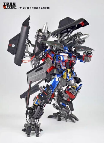 【Loose Pack】Iron Warriors IW-06 Jet Power Armor Upgrade Kit for MPM-04 Optimus Prime (Jetfire Armor) Upgrade Kit
