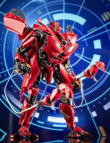 4th Party No Brand KO Oversized BS01 BS-01 Dance of Death (AAT STF01 STF-01 Firage, Dino) 19cm / 7.5"