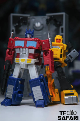 Dr.Wu & Mechanic Studio Extreme Warfare DW-E04 DWE04 Prime Commander (Optimus Prime)  w/ convoy Legends Class (Toy Color Version)  6cm / 4.6"