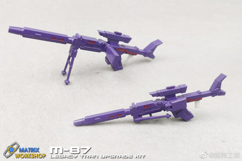 Matrix Workshop M87 M-87 Weapon set for Legacy Evolution Comic Verse Tarn Upgrade Kit