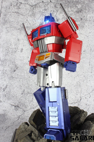 Magic Square MS-Toys MS-01X+ MS01X+ Light of Freedom ( Optimus Prime) MP Size Metallic Version Reissue 24cm