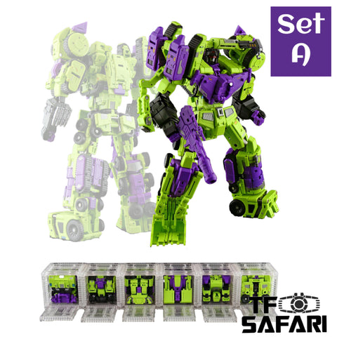 Lucky Cat Microcosmos MC-02 MC02 Riki-Oh (Devastator) Micro Cosmos Set A