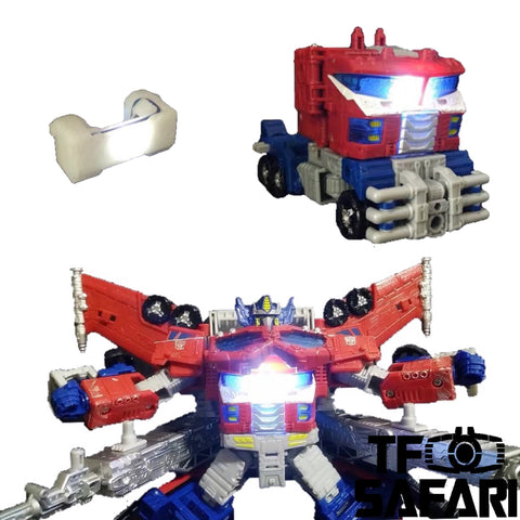 Shockwave Lab SL-55 SL55 LED Chest Light for Siege Galaxy Optimus Prime (Voyage Class COP) Upgrade Kit.