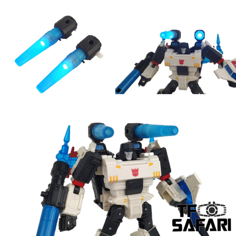 Shockwave Lab SL-113 SL113 LED Cannon Upgrade Kit for Generations Shattered Glass Megatron Upgrade Kit.