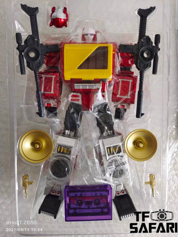 Keith's Fantasy Club KFC EAVI Metal Phase 4A Transistor (Blaster / Twincast) Original Pure Red 24cm