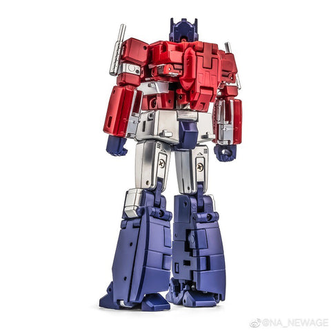 NA NewAge H27EX H-27EX David (Optimus Prime) w/ Convoy Limited Metallic Version New Age 11cm / 4.3"