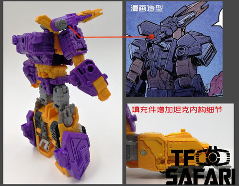 Go Better Studio GX-05 Uptrade Kit for WFC Siege Impactor ( Upgrade Kit+ Gap Fillers)