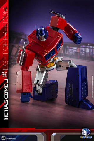 Magic Square MS-Toys MS-01X+ MS01X+ Light of Freedom ( Optimus Prime) MP Size Metallic Version Reissue 24cm