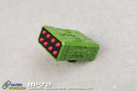 Matrix Workshop M72 M-72 Weapon set  for Generations Legacy Voyager Prime Bulkhead Upgrade Kit