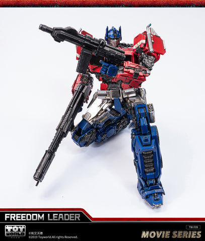 Deluxe Ver. ToyWorld TW TW-F09 TWF09 Freedom Leader Optimus Prime OP Bumblebee Movie 30cm / 12"