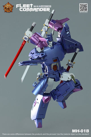 4th Party MHZ Toys MH01B MH-01B Hurricane Not FT39 Quietus (Cyclonus MP size)  28cm / 11"