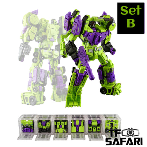 Lucky Cat Microcosmos MC-02 MC02 Riki-Oh (Devastator) Micro Cosmos Set B