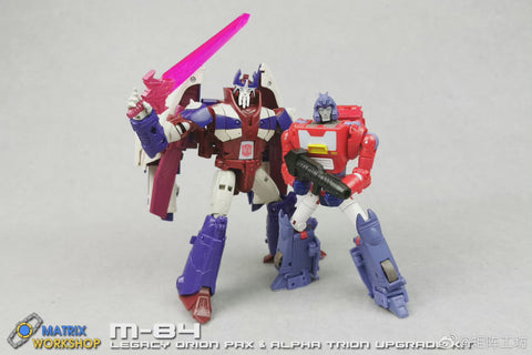 Matrix Workshop M84 M-84 Weapon set  for Generations Legacy Orion Pax & Alpha Trion Upgrade Kit