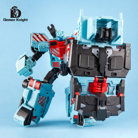 【Loose Pack】4th Party Demon Knight DK01-04 + D05 (DK06 / DK-06) Defensor Combiner Oversized Version (5 in 1, Set A + Set B) 45cm