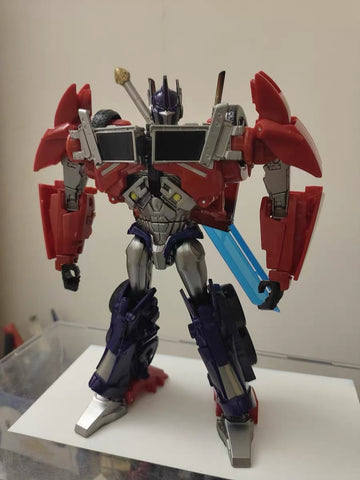 APC Toys APC001 / APC004 Charger & Dark Master ( 1:1 TFP Optimus Prime & Megatron Voyage Class ) 20cm / 8"