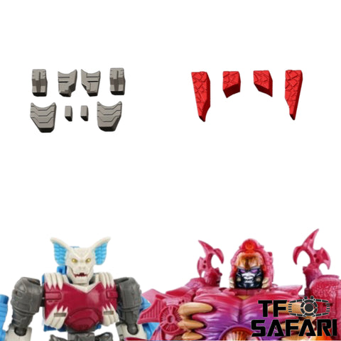 Shockwave Lab SL-GF47/48 SLGF47/48 Gap Fillers for Generations Legacy Transmetal 2 Megatron & Bomb-Burst Upgrade Kit