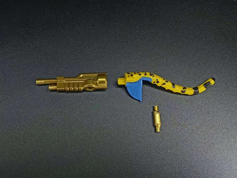 BDT Studio  BDT-09 Gut Gun & Tail Gun for WFC Kingdom Cheetor Upgrade Kit