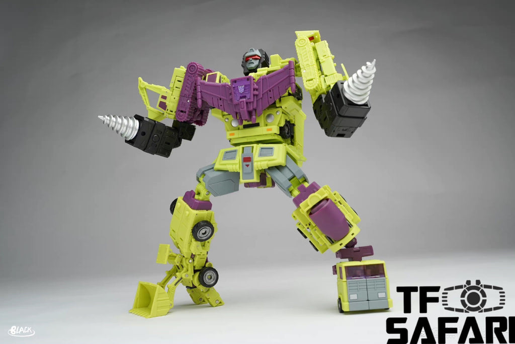 Magic Square MS Toys Constructor Devastator Combiner 3 sets (2 in 1 se ...