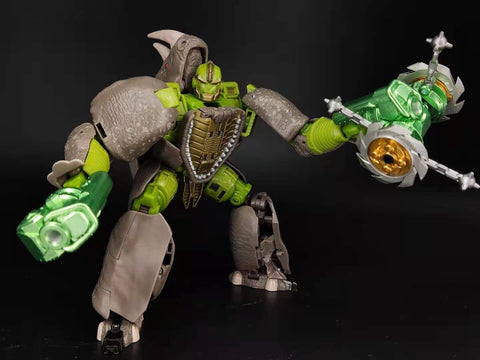 BDT Studio  BDT-18 BDT18 Weapon set （Double Saw Blade Gatling Guns ） for WFC Kingdom Rhinox Upgrade Kit
