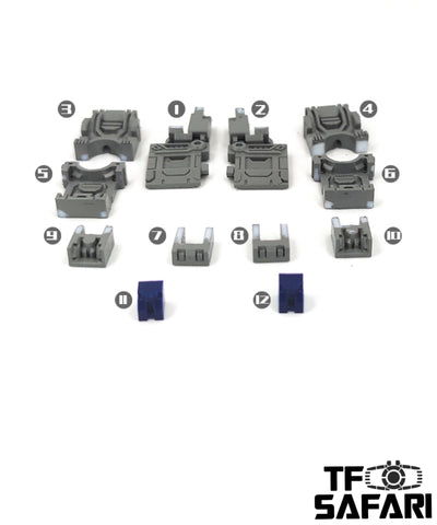 Go Better Studio GX-19 GX19 Upgrade Kits for WFC Earthrise Soundwave Upgrade Kit