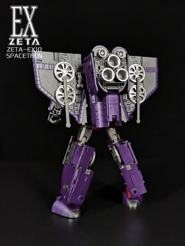 Zeta Toys ZT EX-10 EX10 Spacetron ( Astrotrain) 22cm / 8.5"