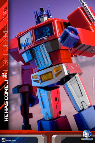 Magic Square MS-Toys MS-01X+ MS01X+ Light of Freedom ( Optimus Prime) MP Size Metallic Version Reissue 24cm