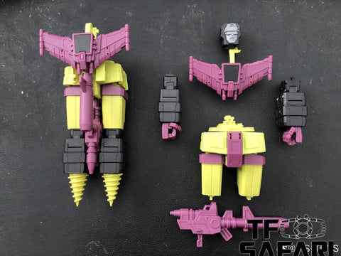 Magic Square MS Toys Constructor Devastator Combiner 3 sets (2 in 1 set) 25cm / 9.85"