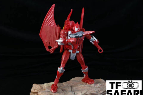 ZX Studio ZX-09 ZX09 Upgrade Kit & Weapon set for WFC Kingdom Golden Disk Collection Terrorsaur Upgrade Kit (Painted)