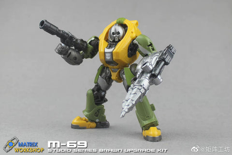 Matrix Workshop M69 M-69 Weapon set for Studio Series 81 Brawn (in Bumblebee Movie) Upgrade Kit