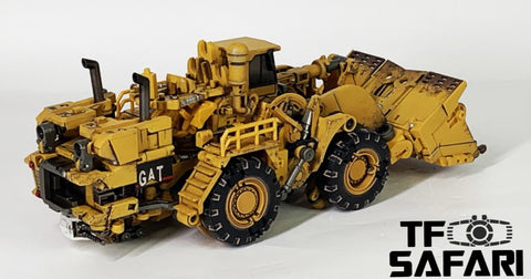 Devil Saviour (BombusBee) DS-05 Landslip of Trouble Maker ( Scrapper of ROTF Devastator Constructicons) 18cm / 7"