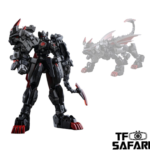 Iron Factory IF EX-45K EX45K Iron Samurai Kage Shishimaru (Lio Convoy / Leo Prime) Nemesis Version 10cm / 4"