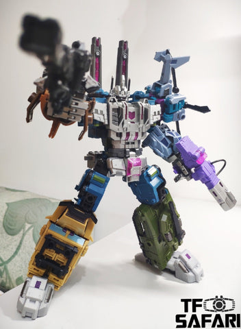 Pocket Toys PL-0 PL0 PT-05 PT05 Ruiner B. 5 in 1 (Bruticus, KO Iron Factory EX-22 EX22 War Giant) 28cm