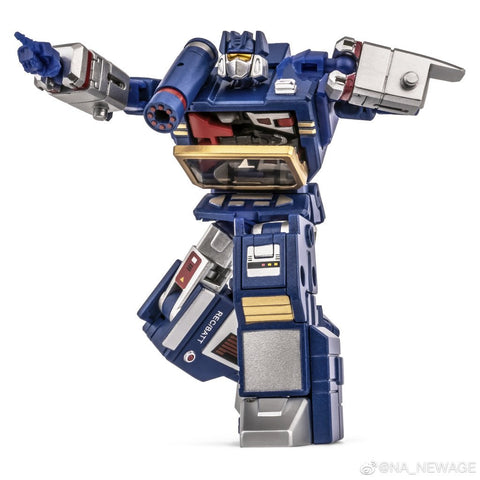 NA NewAge H21EX H-21EX Scaramanga ( Soundwave ) Toy Color 4 in 1 pack Toy Color Version New Age 9cm / 3.5"