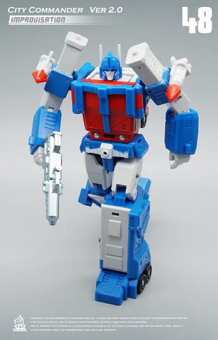 MFT MechFansToys MF-48 MF48 City Commander (Ultra Magnus Version 2.0)  Mech Fans Toys 13cm/ 5.1”