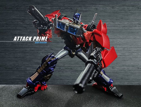 APC Toys APC-001 APC001 2.0 Version Attack Prime ( 1:1 TFP Optimus Prime Voyage Class ) Repainted Version 17cm / 6.7"