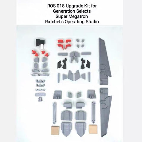 Ratchet Studio ROS-018 ROS018 Gap Filler (Leg Extensions, weapons) for Generation Selects Super Megatron Upgrade Kit