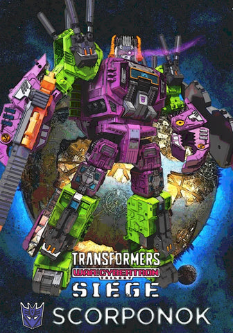 Super Model Soul SMS01 SMS-01 Upgrade Kit for WFC Earthrise Scorponok ( Titan-Class ) Upgrade Kit