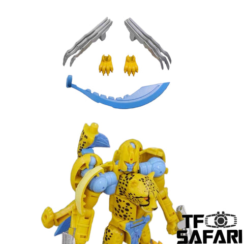 Tim Heada TH035A TH035A Melee Weapon Set (Claws & Blades) for WFC Kingdom Deluxe Cheetor Upgrade Kit