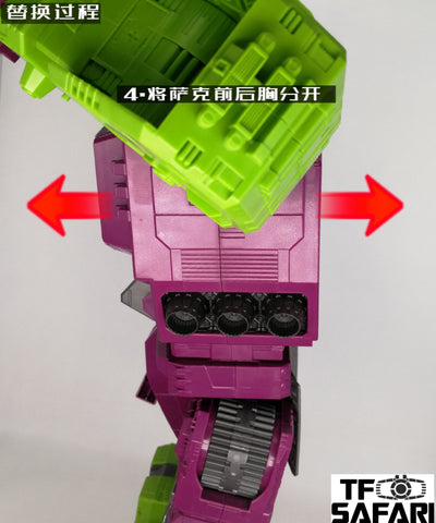 【Make-to-Order】Go Better Studio GX-11 New Rotatable Neck for WFC Earthrise Scorponok Upgrade Kit