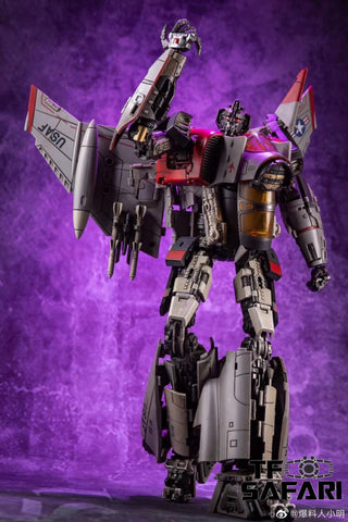 【Loose Pack】Mechanical Alliance SX-01 SX01 Thunder Warrior ( Bumblebee Movie Blitzwing) 27cm / 10.5cm