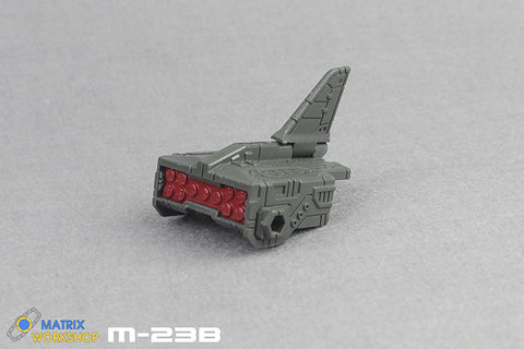 Matrix Workshop M23B M-23B Tail fin for WFC Siege Astrotrain Upgrade Kit