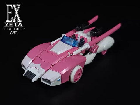 Zeta Toys ZT EX-05 EX05 Arc ( Arcee) Pearl Paint Version 20cm / 8"