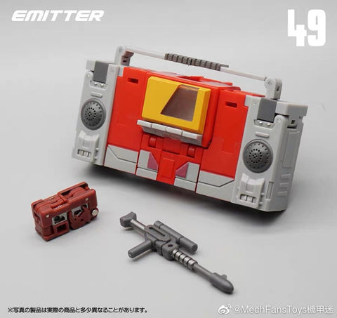 MFT MechFansToys MF-49 MF49 Emitter (Blaster)  Mech Fans Toys 11cm/ 4.3"