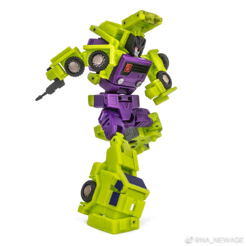 NA NewAge H31 Crocell & H32 Marbas Hephaestus (Mixmaster & Scrapper, Devastator) 2 in 1 set New Age