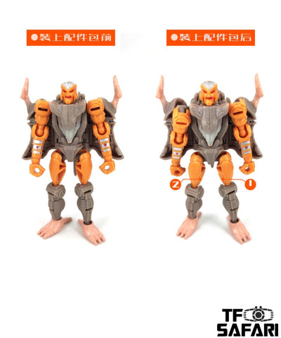 Go Better Studio GX-22 GX22 Gap fillers for WFC Kingdom Rattrap (Beast) Upgrade Kit