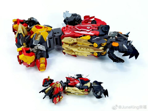 Cang Toys Cang-Toys CY-Mini03 CYMINI03 Mini Firnament (Divebomb, Feral Rex) Predaking Combiner 10cm / 4"