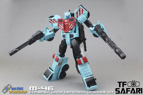 Matrix Workshop M-46 M46 Weapon Set for CW Combiner Wars Defensor Upgrade Kit