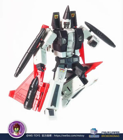 Magic Square MS-Toys MS-B30 MSB30 Jet Fighter Team (Thrust, Dirge, Ramjet Legends Class) 3 in 1 set 10cm, 4"