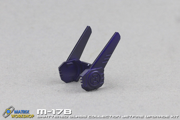 Matrix Workshop M-17 + SL-81 Energy Sword Upgrade Kit For Siege Jetfire Antenna – Resin, Custom