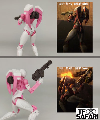Go Better Studio GX-17 Upgrade Kits for WFC Earthrise  Arcee Upgrade Kit